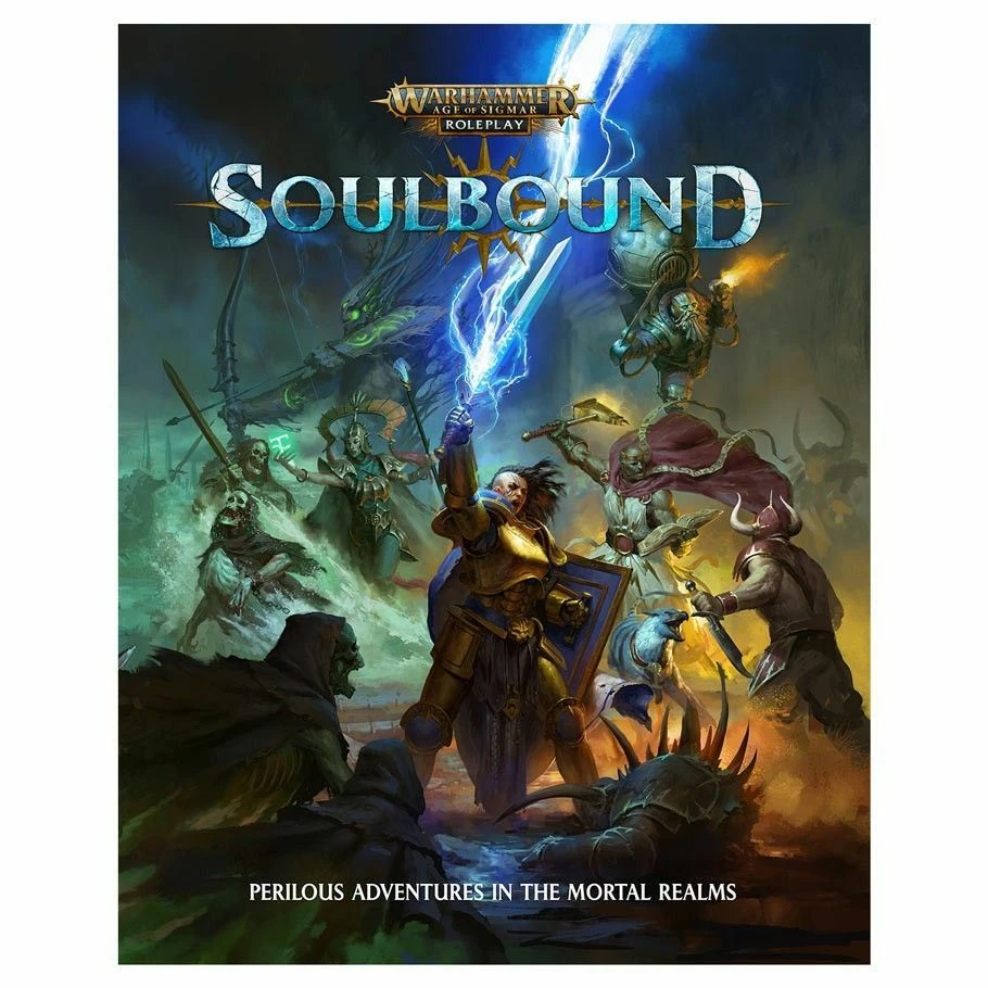 Common Ground Games Warhammer Age Of Sigmar Soulbound RPG: Champions Of Order