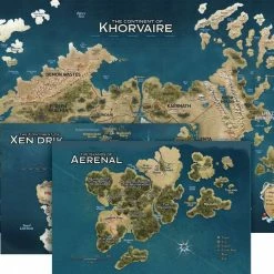 Common Ground Games D&D Eberron Khorvaire Maps Role Playing Games