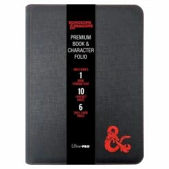 Common Ground Games Role Playing Games Ultra Pro D&D Premium Zippered Book & Character Folio (18585)