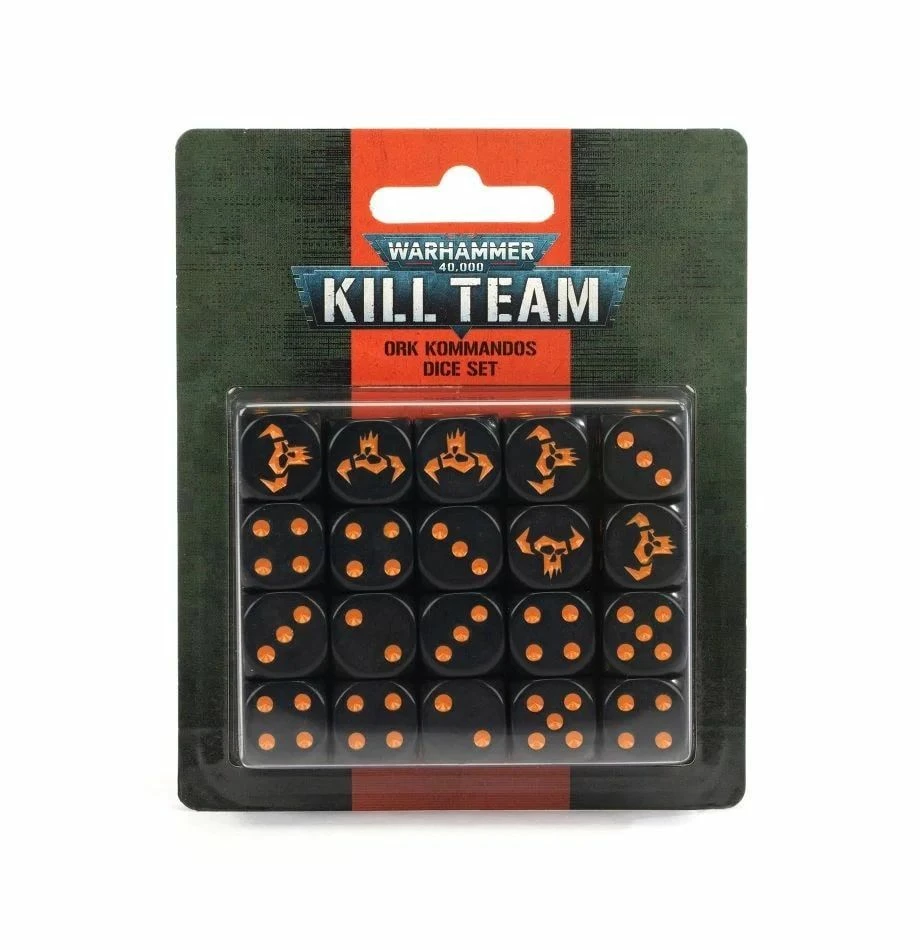 Common Ground Games Warhammer 40k Kill Team Ork Kommandos Dice