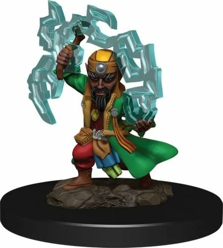 Common Ground Games Miniatures Pathfinder Battles Premium Painted Figure Male Gnome Sorcerer (77510)