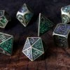 Common Ground Games Dice 7ct Draconic Hoard Metal Set