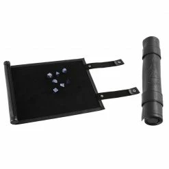 Common Ground Games Black Scroll Dice Tray & Holder