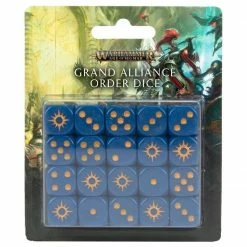 Common Ground Games Warhammer Age Of Sigmar Grand Alliance Order Dice Set