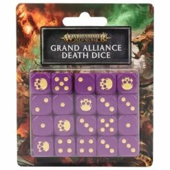 Common Ground Games Warhammer Age Of Sigmar Grand Alliance Death Dice Set