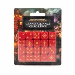 Common Ground Games Warhammer Age Of Sigmar Grand Alliance Chaos Dice Set Miniatures