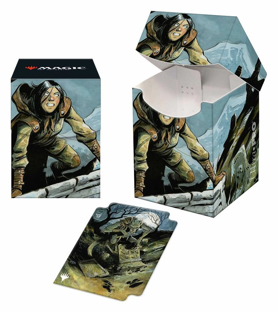 Common Ground Games Ultra Pro Deck Box MtG Innistrad: Midnight Hunt Graveyard Tresspasser (18819)