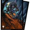 Common Ground Games Ultra Pro 100ct Standard Size Card Sleeves MtG Innistrad: Midnight Hunt Moonrage Brute (18823) Magic The Gathering