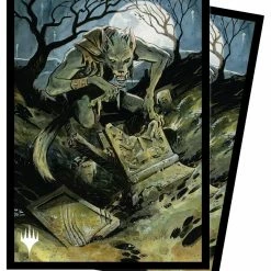 Common Ground Games Magic The Gathering Ultra Pro 100ct Standard Size Card Sleeves MtG Innistrad: Midnight Hunt Graveyard Glutton (18825)