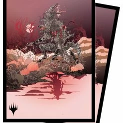 Common Ground Games Ultra Pro 100ct Standard Size Card Sleeves MtG Innistrad: Midnight Hunt Arlinn, The Moon's Fury (18828) Magic The Gathering