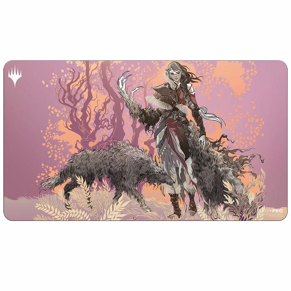 Common Ground Games Ultra Pro Double Sided Playmat MtG Innistrad: Midnight Hunt Arlinn, The Pack's Hope (18836) Magic The Gathering