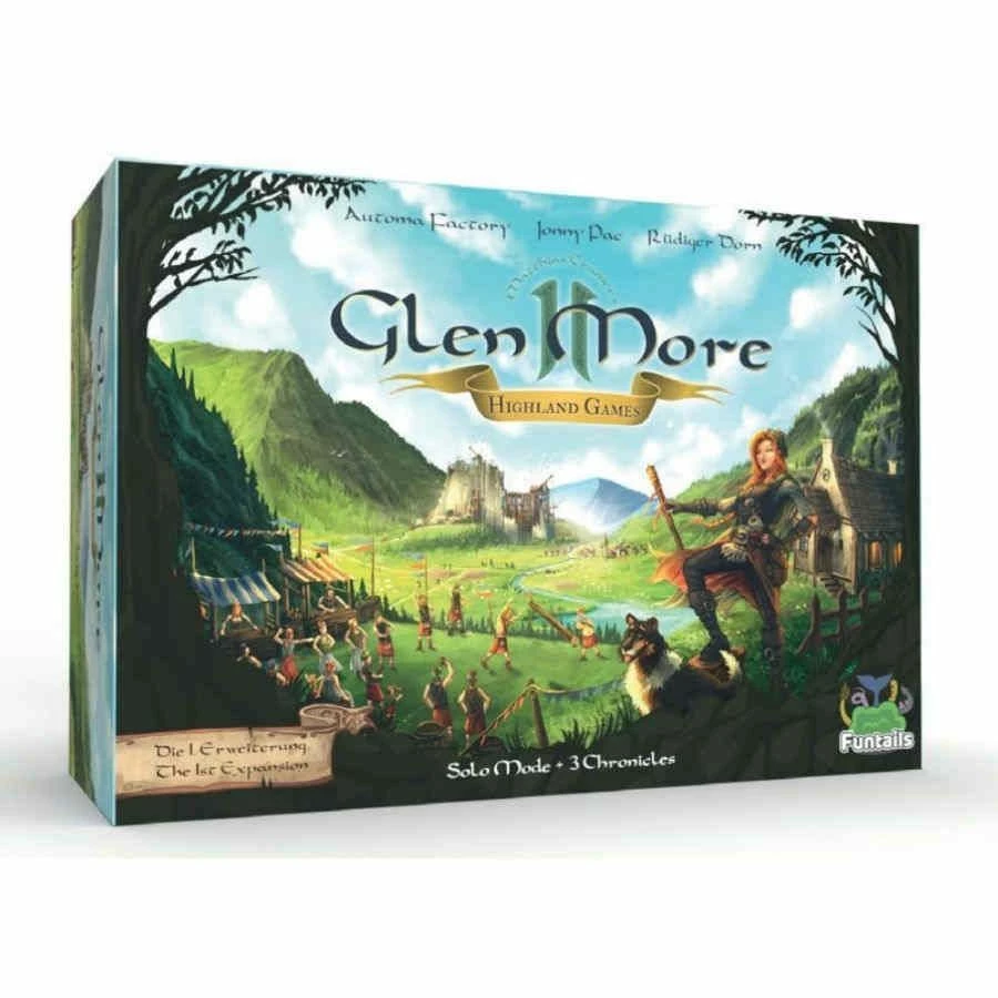 Common Ground Games Board Games Glen More II Highland Games