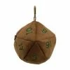 Common Ground Games Dice Bag Plush D20 - Copper/Green (18784)