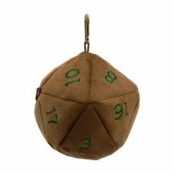 Common Ground Games Dice Bag Plush D20 - Copper/Green (18784)