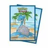 Common Ground Games Ultra Pro 65ct Standard Card Sleeves Pokemon TCG Seaside (15727)