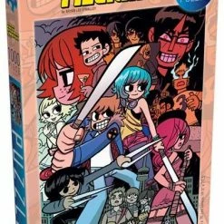 Common Ground Games Puzzles Scott Pilgrim Colorful Collage 1000pc Puzzle