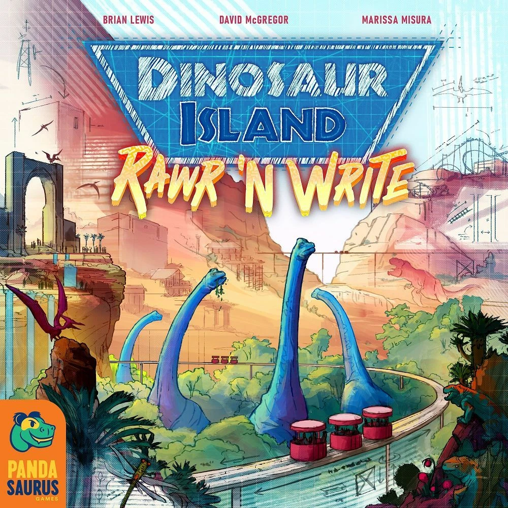 Common Ground Games Dinosaur Island Rawr & Write Kickstarter Edition Board Games