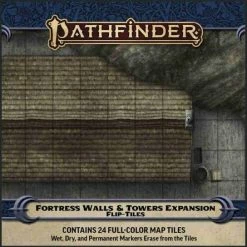 Common Ground Games Pathfinder 2e Flip-Tiles Fortress Walls & Towers