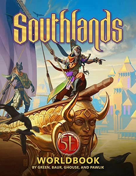 Common Ground Games Role Playing Games Southlands: Worldbook (5th Edition Compatible)