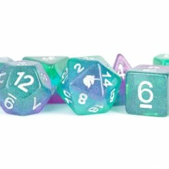Other Metallic Dice Games Unicorn Aurora 7ct Polyhedral Dice Set
