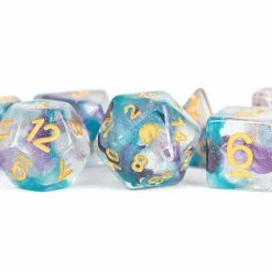 Other Metallic Dice Games Unicorn Fancy Fae 7ct Polyhedral Dice Set