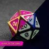Common Ground Games Dice Hard Dice Single MultiClass Dire D20 AfterDark Mythica Neon Nightlife
