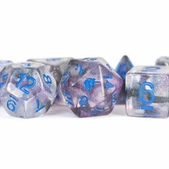 Other Metallic Dice Games Unicorn Stellar Storm 7ct Polyhedral Dice Set