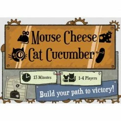 Common Ground Games Board Games Mouse Cheese Cat Cucumber