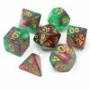 Common Ground Games Dice Hard Dice 7ct Polyhedral Dice Set Elfs Dream