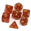 Common Ground Games Dice Hard Dice 7ct Polyhedral Dice Set Autumn Equinox