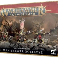 Common Ground Games Warhammer Age Of Sigmar Orruk Warclans Man-Skewer Boltboyz