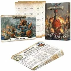 Other Miniatures Warhammer Age Of Sigmar Fyreslayers Warscroll Cards