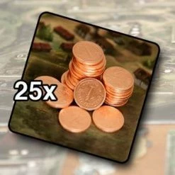 Common Ground Games Board Game Upgrades Upgrade: I Medieval Coins