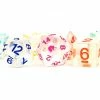 Other Metallic Dice Games Unicorn Rainbow Ice 7ct Polyhedral Dice Set