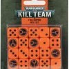 Common Ground Games Warhammer 40,000 Kill Team T'au Empire Dice Set
