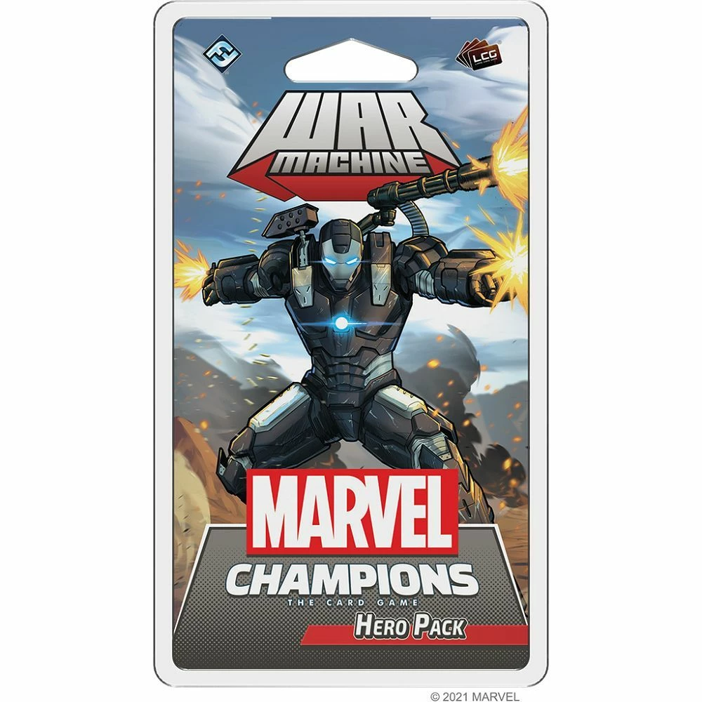 Common Ground Games Marvel Champions LCG War Machine Hero Pack Card Games