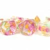 Other Metallic Dice Games Unicorn Celestial Blossom 7ct Polyhedral Dice Set