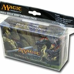 Other UItra Pro Dual Deck Box Magic The Gathering Heroes Vs Monster (86111)