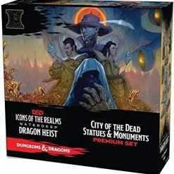 Other D&D Icons Of The Realms Waterdeep Dragon Heist City Of The Dead Statues & Monuments Premium Set Miniatures