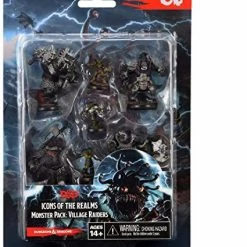 Other Dungeons & Dragons Fantasy Miniatures: Icons Of The Realms Monster Pack - Village Raiders