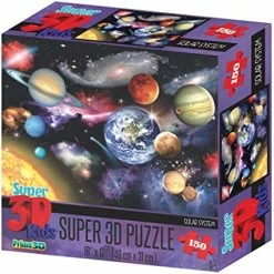 Common Ground Games Super 3D Kids 150pc Puzzle Solar System