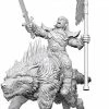 Other Pathfinder Deep Cuts Unpainted Miniatures: Orc On Dire Wolf