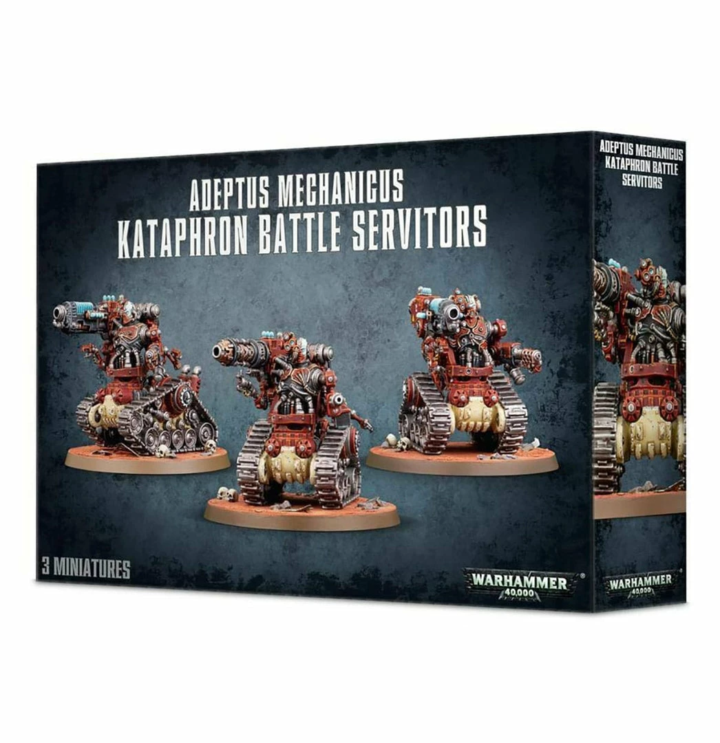Other Warhammer 40,000 Adeptus Mechanicus Kataphron Battle Servitors Miniatures