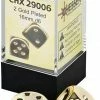 Other Dice Chessex 16mm Gold Plated 2ct D6 Set (29006)