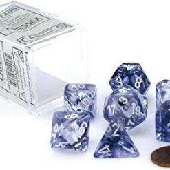 Other Chessex Nebula Black/White 7ct Polyhedral Set (27408)