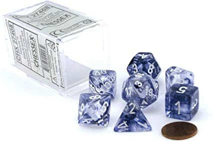 Other Chessex Nebula Black/White 7ct Polyhedral Set (27408)