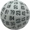 Other Dice Single D100 White
