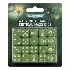 Common Ground Games Warhammer 40,000 Warzone Octarius Critical Mass Dice Miniatures