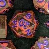 Common Ground Games Metallic Dice Games Elixir Dice Single Liquid Core D20 - Pink/Purple