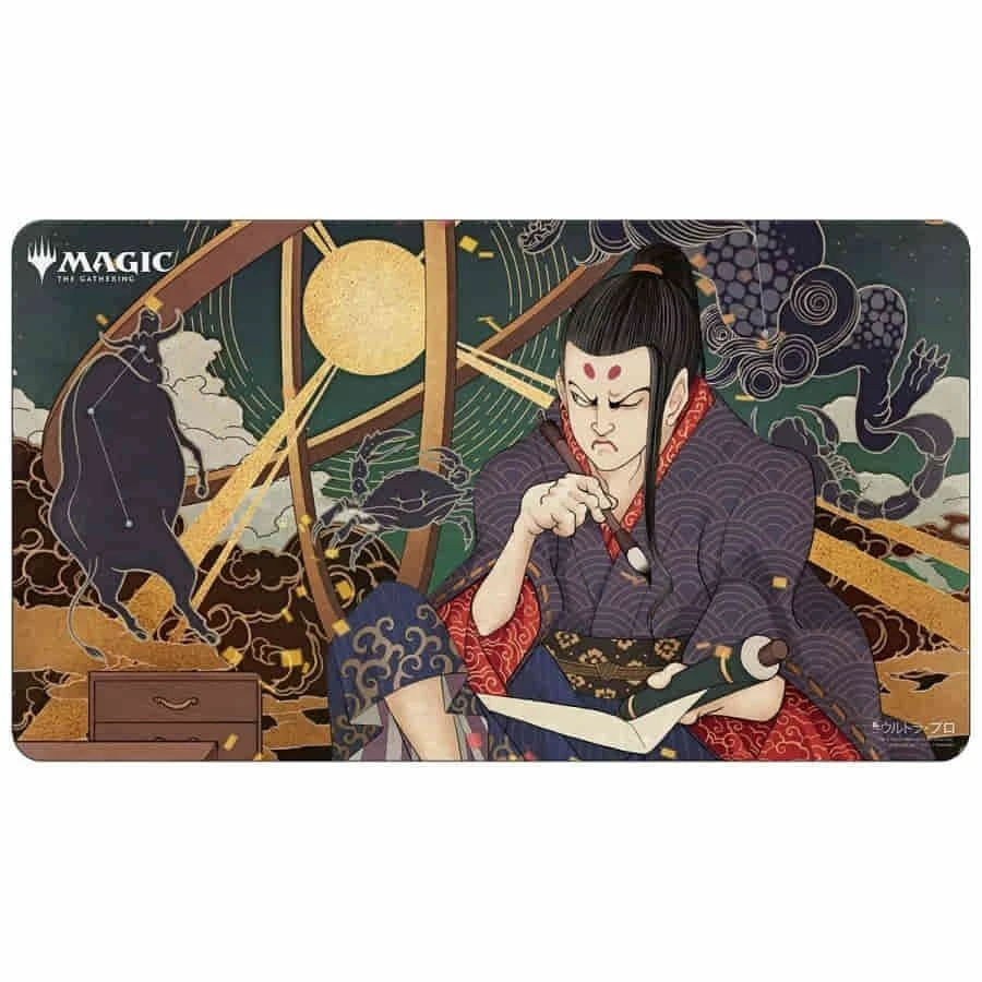 Common Ground Games Ultra Pro Playmat MtG Strixhaven: Mystical Archive Japanese Alternate Art Compulsive Research (18868) Magic The Gathering